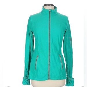 232.Kirkland Signature Women’s Full Zip Aqua Utility Green Jacket
